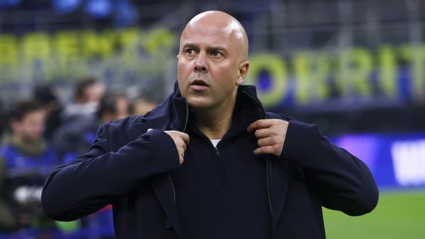 Arne Slot participates in the UEFA Champions League 2025/26 match between FC Internazionale and FC Liverpool in Milano, Italy, on December 9, 2025, at Giuseppe Meazza stadium