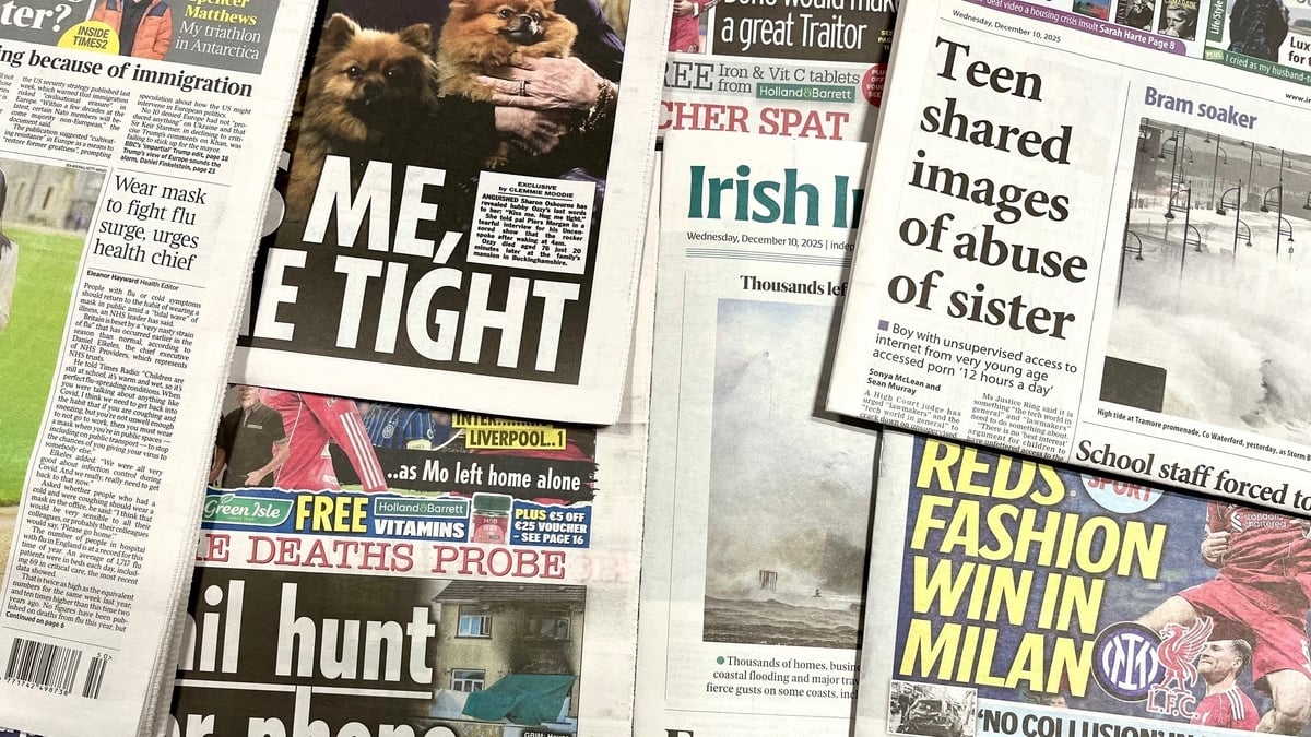 8.10am It Says In The Papers