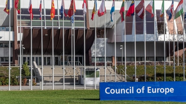 An image of the exterior of the Council of Europe in Strasbourg