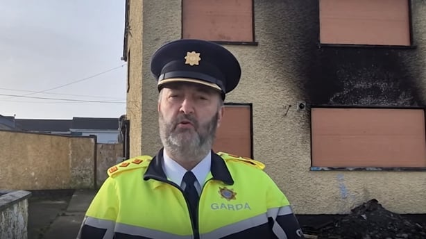 Gardaí have released CCTV footage of an arson attack in Edenderry, in which a young boy and his grand-aunt were killed over the weekend.