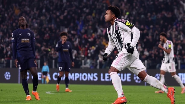 Weston Mckennie of Juventus