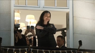 Nobel Peace Prize winner makes public appearance after months in hiding