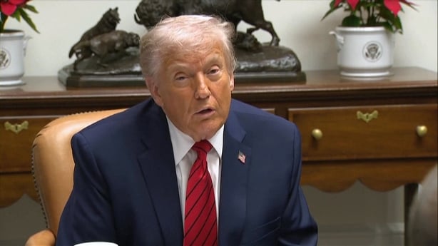 US President Donald Trump