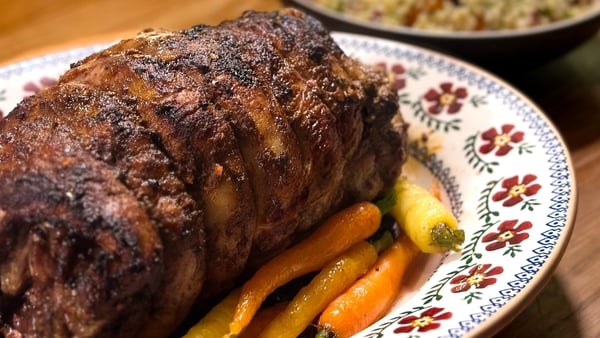 slow roasted shoulder of lamb