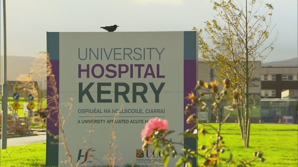 Exterior view of University Hospital Kerry