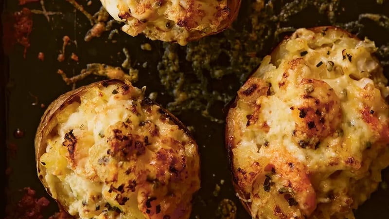 Stephen Harris' baked potato fish pie recipe (Kim Lightbody/PA)