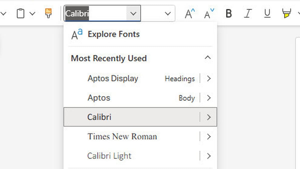 Marco Rubio Bans Calibri