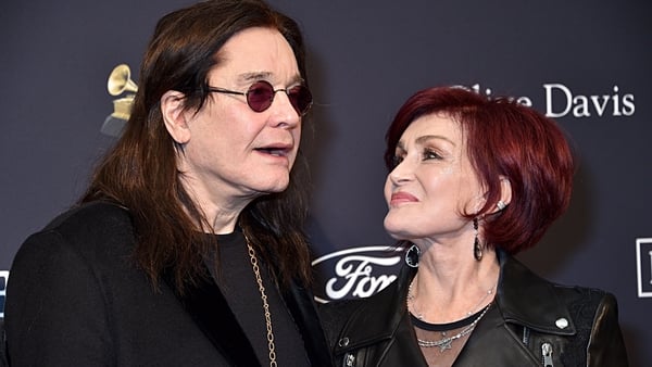 BEVERLY HILLS, CALIFORNIA - JANUARY 25: (L-R) Ozzy Osbourne and Sharon Osbourne attend the Pre-GRAMMY Gala and GRAMMY Salute to Industry Icons Honoring Sean "Diddy" Combs on January 25, 2020 in Beverly Hills, California. (Photo by Gregg DeGuire/Getty Imag