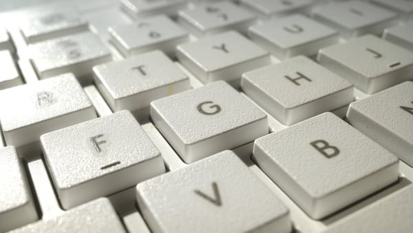 keys on a computer keyboard