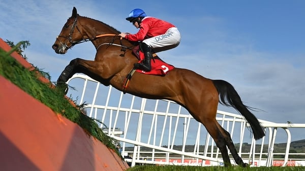 Envoi Allen, with Rachael Blackmore up, during the Ladbrokes Punchestown Gold Cup on day two of the Punchestown Festival at Punchestown Racecourse