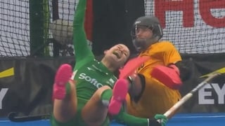 Sarah Torrans scores opening goal against England