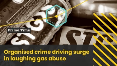Organised crime driving surge in laughing gas abuse - Revenue