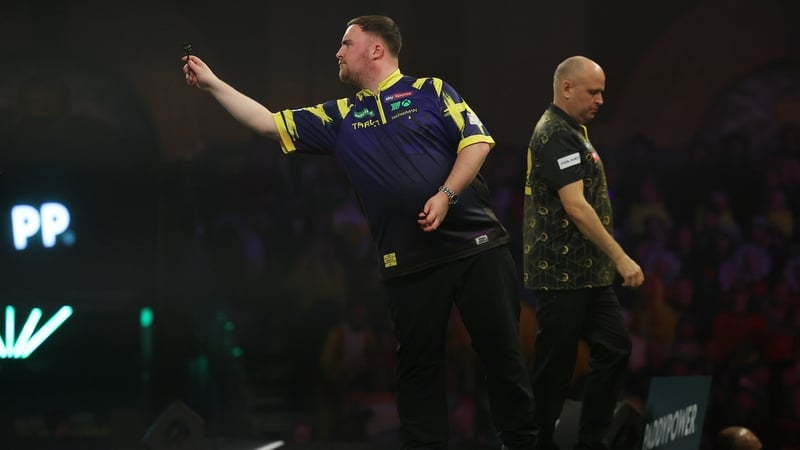 Luke Littler made a perfect start to his title defence