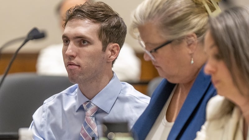Tyler Robinson, accused of fatally shooting Charlie Kirk, appeared during a hearing in Fourth District Court in Utah