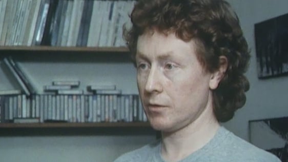 Irish singer, musician and songwriter Paul Brady in 1986.