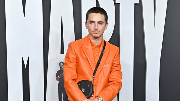 Timothée Chalamet attends the Los Angeles Premiere of Marty Supreme