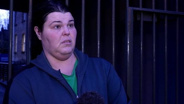 Lengthy queue for Christmas vouchers at Dublin charity