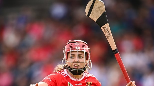 Sorcha McCartan of Cork during the Glen Dimplex All-Ireland Camogie Senior Championship semi-final match between Cork and Waterford at UPMC Nowlan Park, Kilkenny.