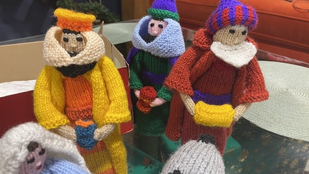 knitted ornaments