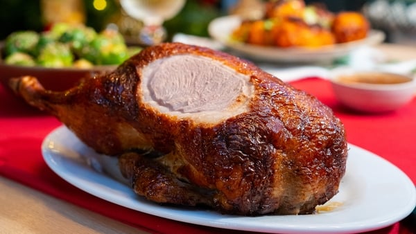 roast duck dinner