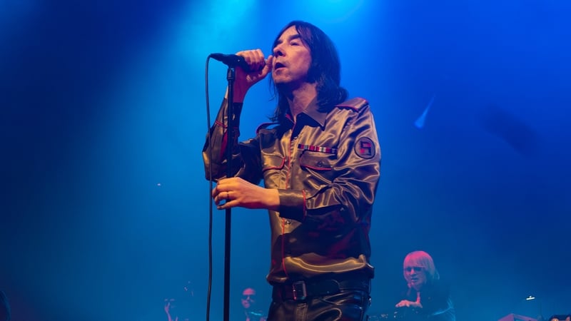 Bobby Gillespie of Primal Scream performs onstage during a concert at The Roundhouse on December 08, 2025 in London