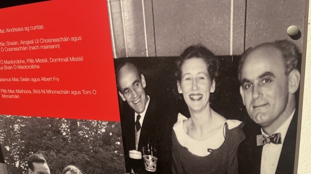 Photo shows part of exhibition at Ulster Museum in Belfast