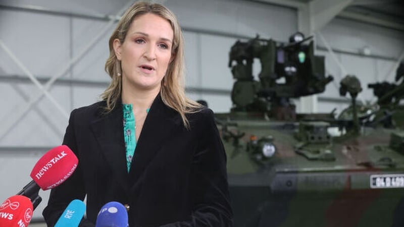 Minister for Defence Helen McEntee announced details of the Government's €1.7bn spending plan this week (Photo: RollingNews.ie)