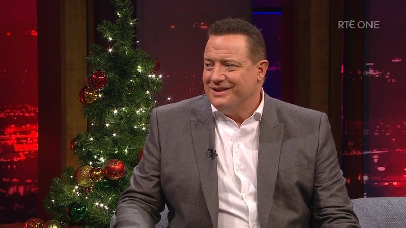 Brendan Fraser on his Oscar win: "There were some incredibly talented guys alongside me in that category, Colin [Farrell], Ireland's own, we didn't know which was it would go when the envelope was opened."