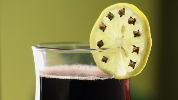 lemon with clove studs