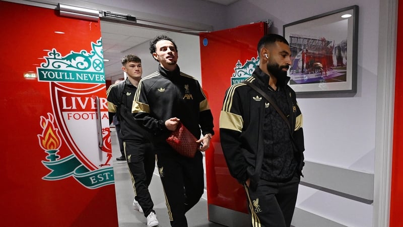 Mo Salah arrives at Anfield ahead of Premier League clash with Brighton