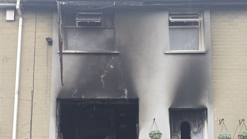 Two units from Lisburn Fire Station and one from Cadogan Fire Station attended the incident