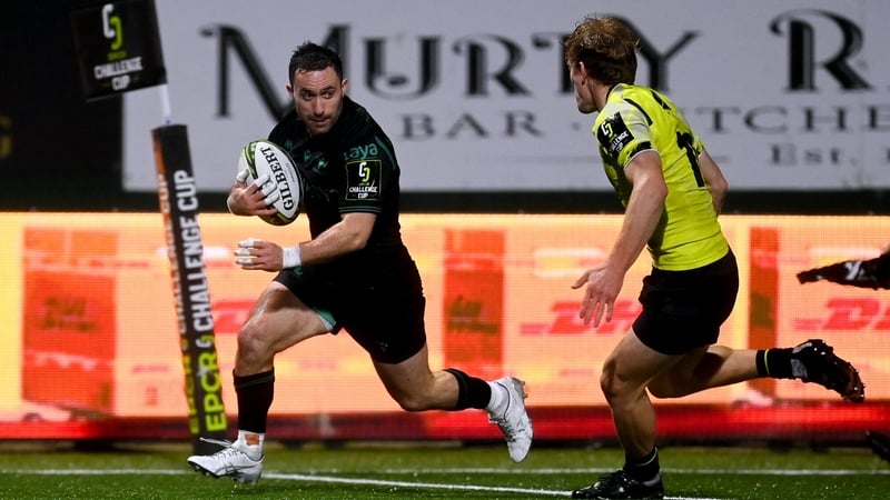 Caolin Blade scored his side's seventh try