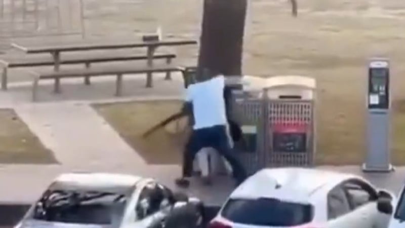 Watch: 'Hero' tackles and disarms gunman at Bondi Beach