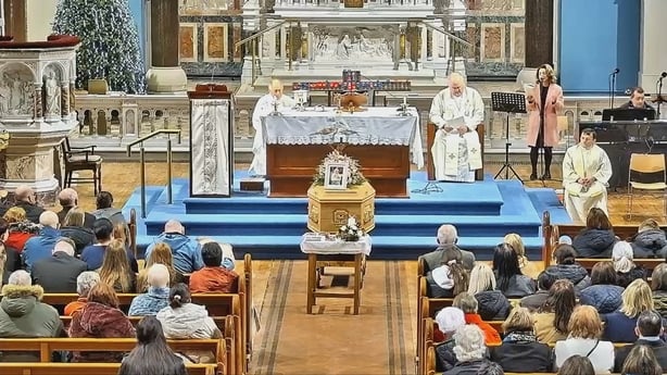 Mary Holt funeral in Edenderry