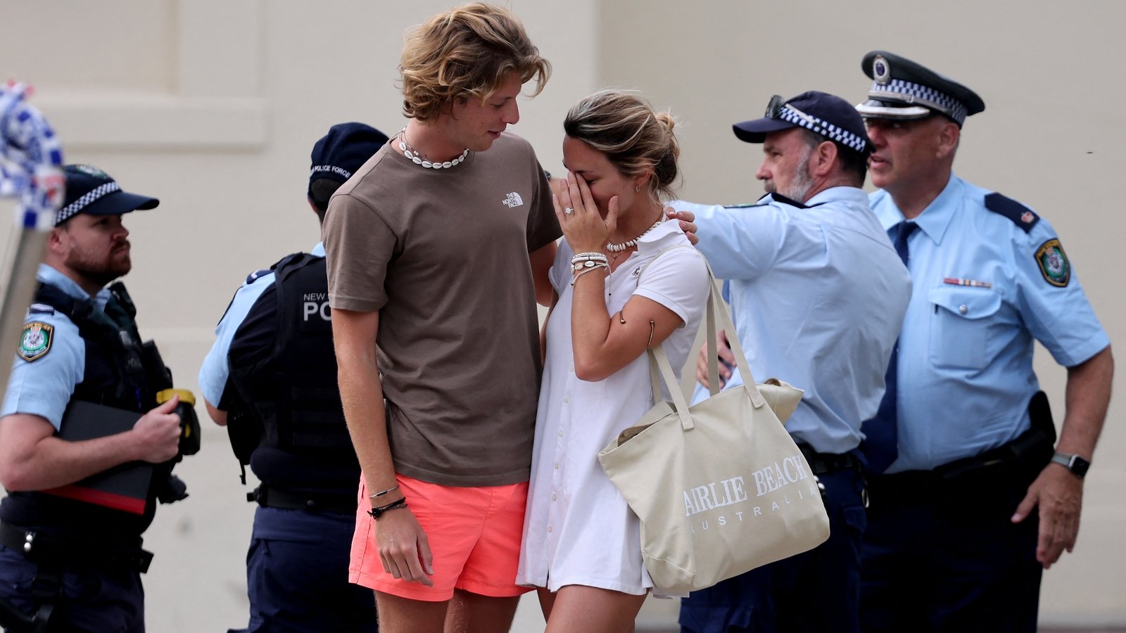 Follow live developments as 16 people were killed and dozens wounded after two gunmen opened fire during a Jewish holiday event at Sydney's Bondi Beach.