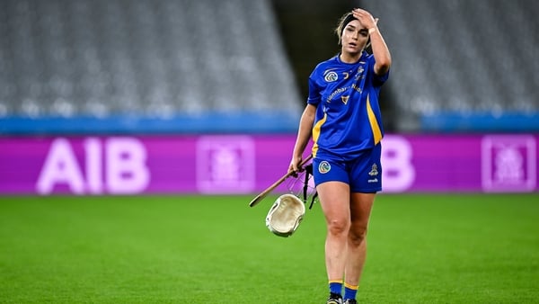 14 December 2025; Aisling Shannon of St Finbarr’s after the AIB All-Ireland Camogie Senior Club Championship final match between Athenry of Galway and St Finbarr's of Cork at Croke Park in Dublin. Photo by Seb Daly/Sportsfile