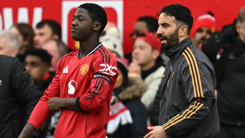 Kobbie Mainoo has yet to start a Premier League game this season