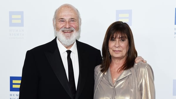 Rob Reiner (L) and Michele Singer Reiner
