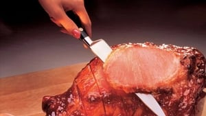 Christmas ham with sticky apricot and ginger glaze show image