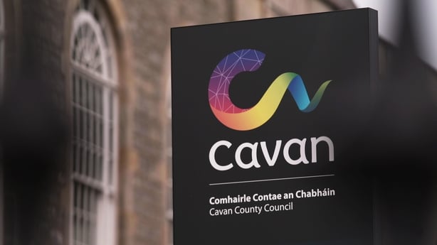 A Cavan County Council sign