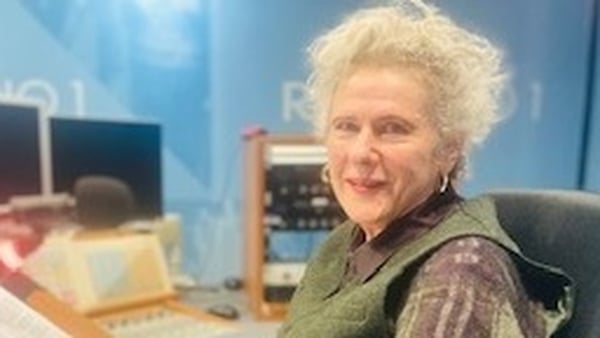 the late Judith Mok in RTÉ Radio studio, for Sunday Miscellany, 2024