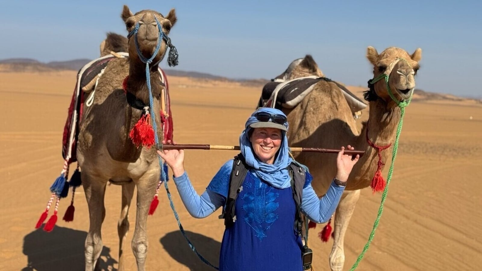 UK explorer walks length of Saudi Arabia in world first