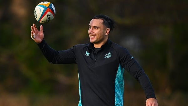 Dublin , Ireland - 15 December 2025; James Lowe during a Leinster Rugby squad training at UCD in Dublin. (Photo By Shauna Clinton/Sportsfile via Getty Images)