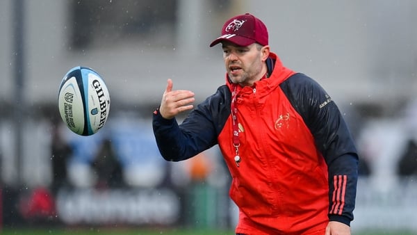 Munster skills coach Mossy Lawler
