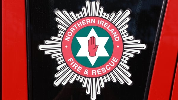 A Northern Ireland Fire and Rescue Service logo