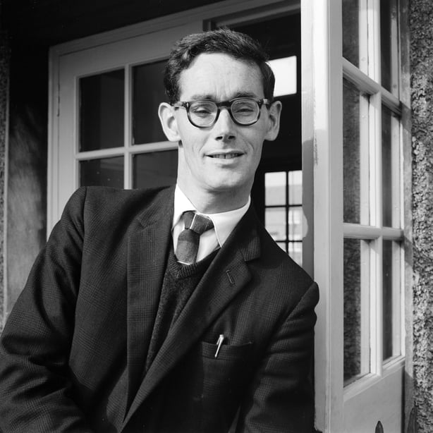 Flann Ó Riain was a regular cartoonist for Telefís Éireann and created the caricature 'Daithi Lacha' 