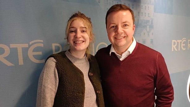 Doireann Ní Ghlacáin and Oliver Callan
