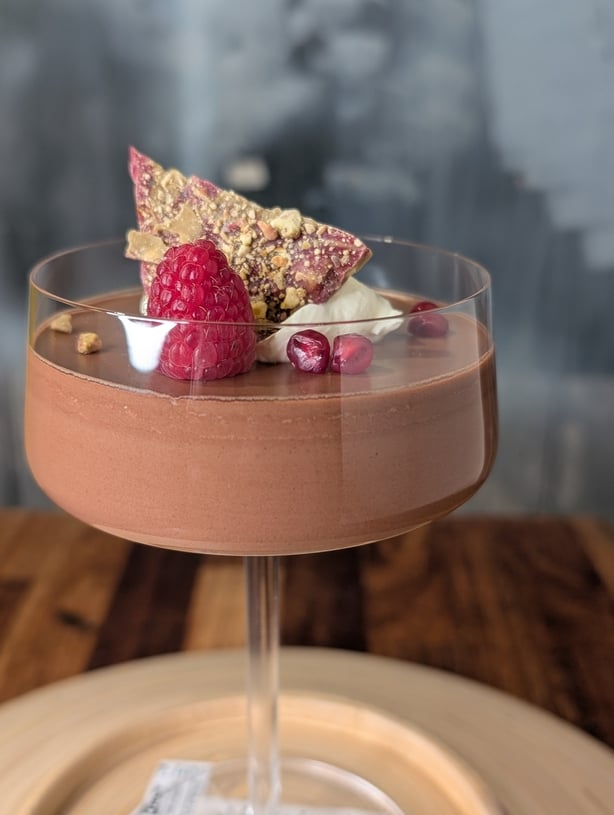 Neven's chocolate mousse cups