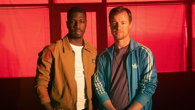 Breezy iDeyGoke (left) and Art of Algebra. Photo credit: Evan Hayes