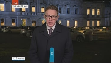Political Correspondent Mícheál Lehane reports live from Leinster House
